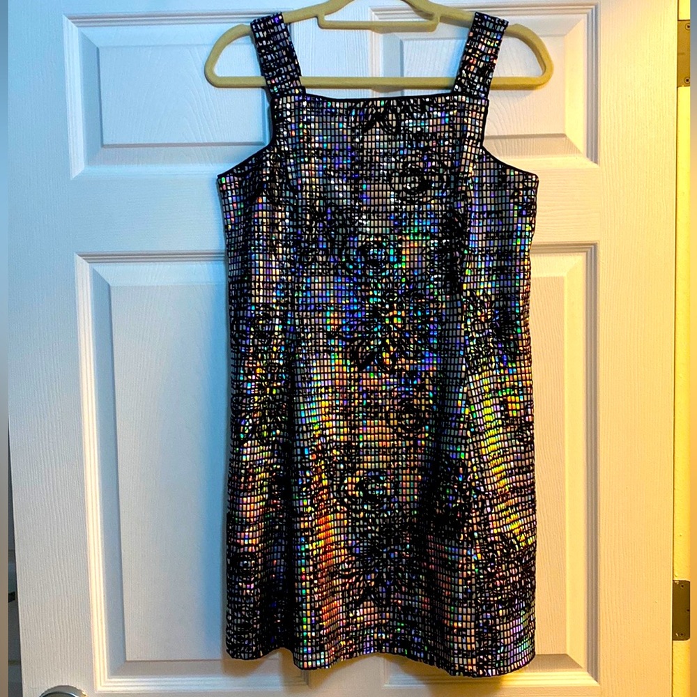 ASOS Disco ball apron dress - Size Medium